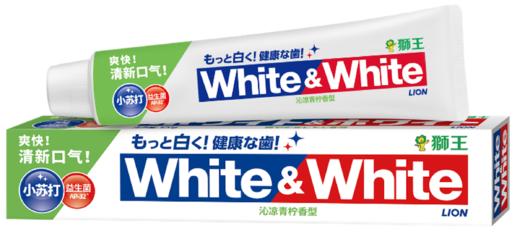 【临期品】P41014 W&W小苏打美白牙膏（沁凉柠檬香型）120g 商品图0