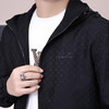 春秋季帅气修身外套男士潮牌暗花时尚休闲个性连帽夹克  KLNA-J2138* 商品缩略图2