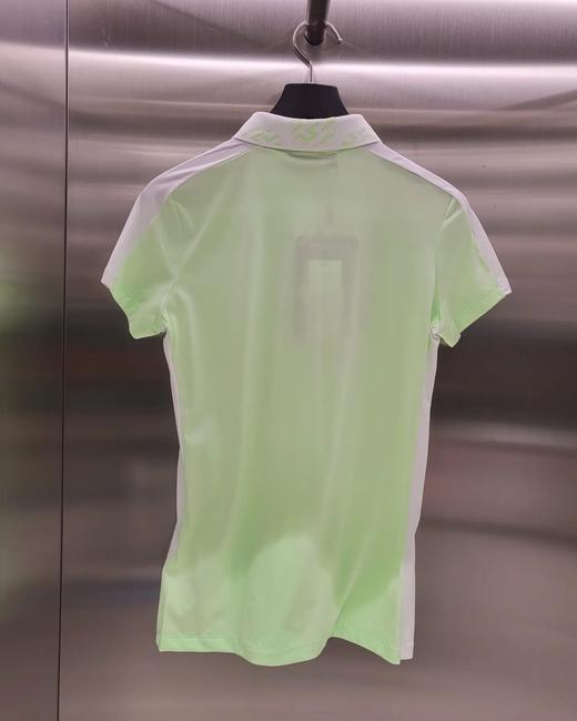 JL家新款春夏女士短袖polo衫来了！🇰🇷版原单❗活力四射的Polo衫，色调温柔，属于春天特定的季节小慵懒腔调且可盐可甜的风格，弹力纤维的材质，整体修身显瘦，雅致又很耐穿，品质感强！ 商品图2