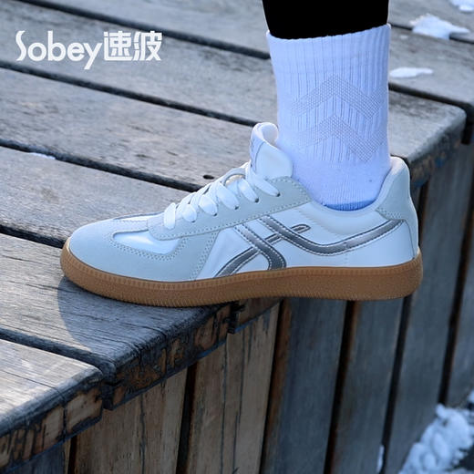 满199享中筒袜【奥莱线下同款】Sobey速波 超轻德训鞋【脚感舒爽 复古时尚】 商品图5