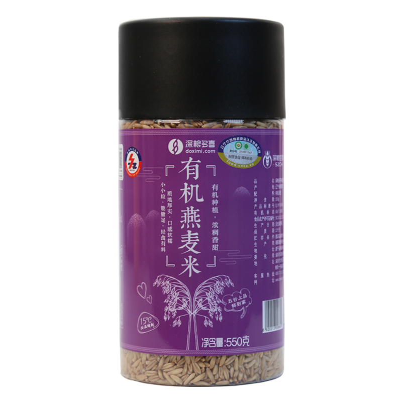 深粮多喜 有机燕麦仁550g