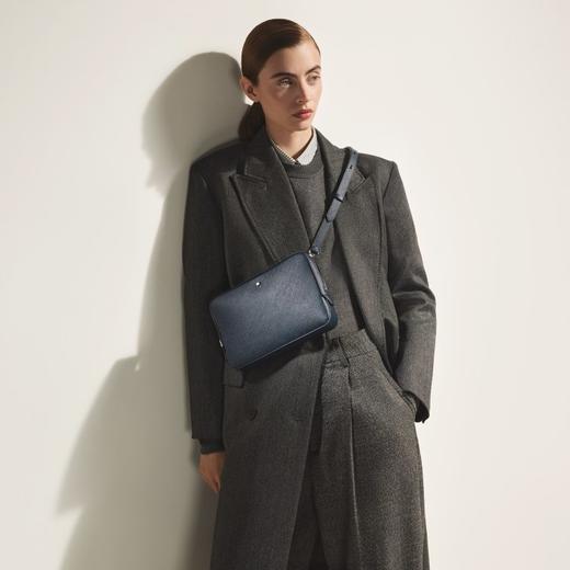 万宝龙 斜挎包  MB220337-F 墨蓝色. 商品图7