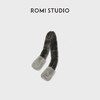 ROMI STUDIO獭兔毛狐狸毛光泽奢华软糯底绒皮草围巾 RWDWPG2219 商品缩略图1