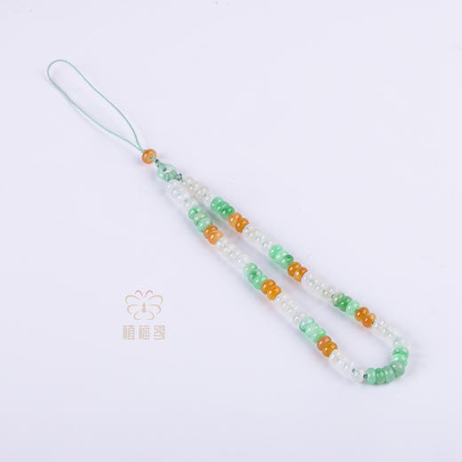 【三春盛景】三彩翡翠手机链   ZX2601033 商品图2