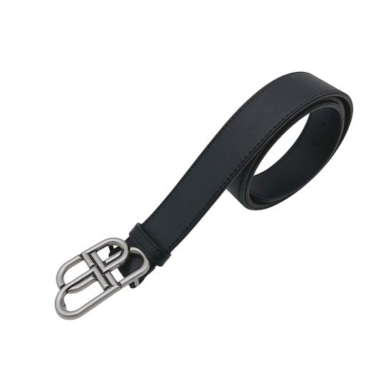 芭黎世家，BB标志平滑扣大号，男款黑色 商品图4