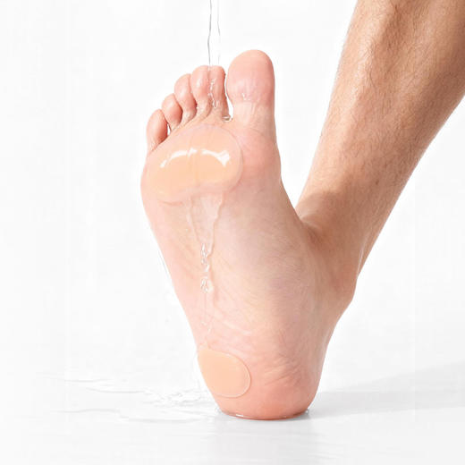 小李子李质造足球运动训练隐形舒适磨脚贴后跟贴足部防磨贴（袋装8片） 商品图2