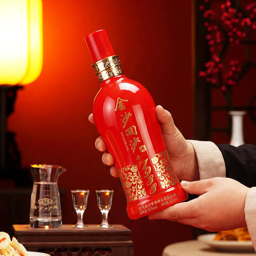 【 红钻1988 酒厂直发 】53度金沙回沙酒红钻（1988 ）500ml1*6  500ml/瓶 整箱6瓶装 酱香型白酒 商品图6