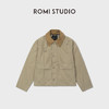 ROMI STUDIO“美式复古”牛津纺撞色格纹翻领夹克外套RWCAWY4932 商品缩略图1
