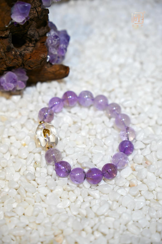 三生石·马语者 紫气东来 紫水晶手链 商品图5