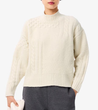 LACOSTE法国鳄鱼女毛衫AF3974-98XFJ 商品图0