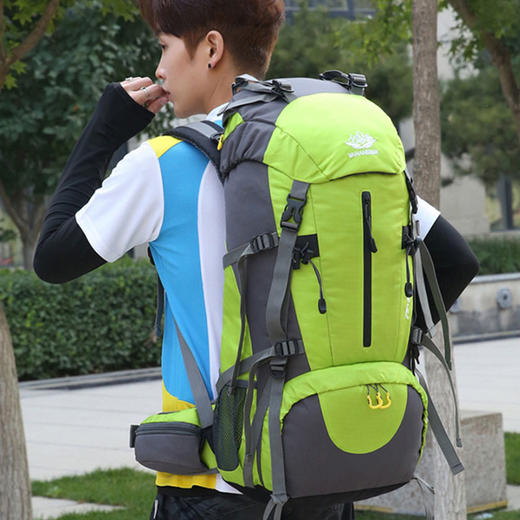 华纳海姆 （Vanaheimr）登山户外大容量防泼水背包 休闲双肩包 徒步运动多用途旅行包 商品图1