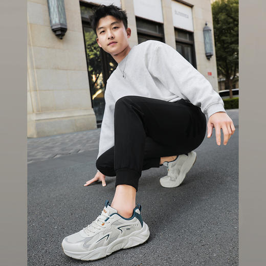 满199享中筒袜【奥莱线下同款】Sobey速波 超轻复古老爹休闲鞋【脚感轻盈 高弹缓震】 商品图12