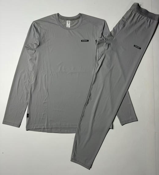 原单正品 XBIONIC本能打底套装 不加绒，更适合运动，高弹力，牛奶丝滑面料
黑色 XXL 灰色XL XXL 商品图7
