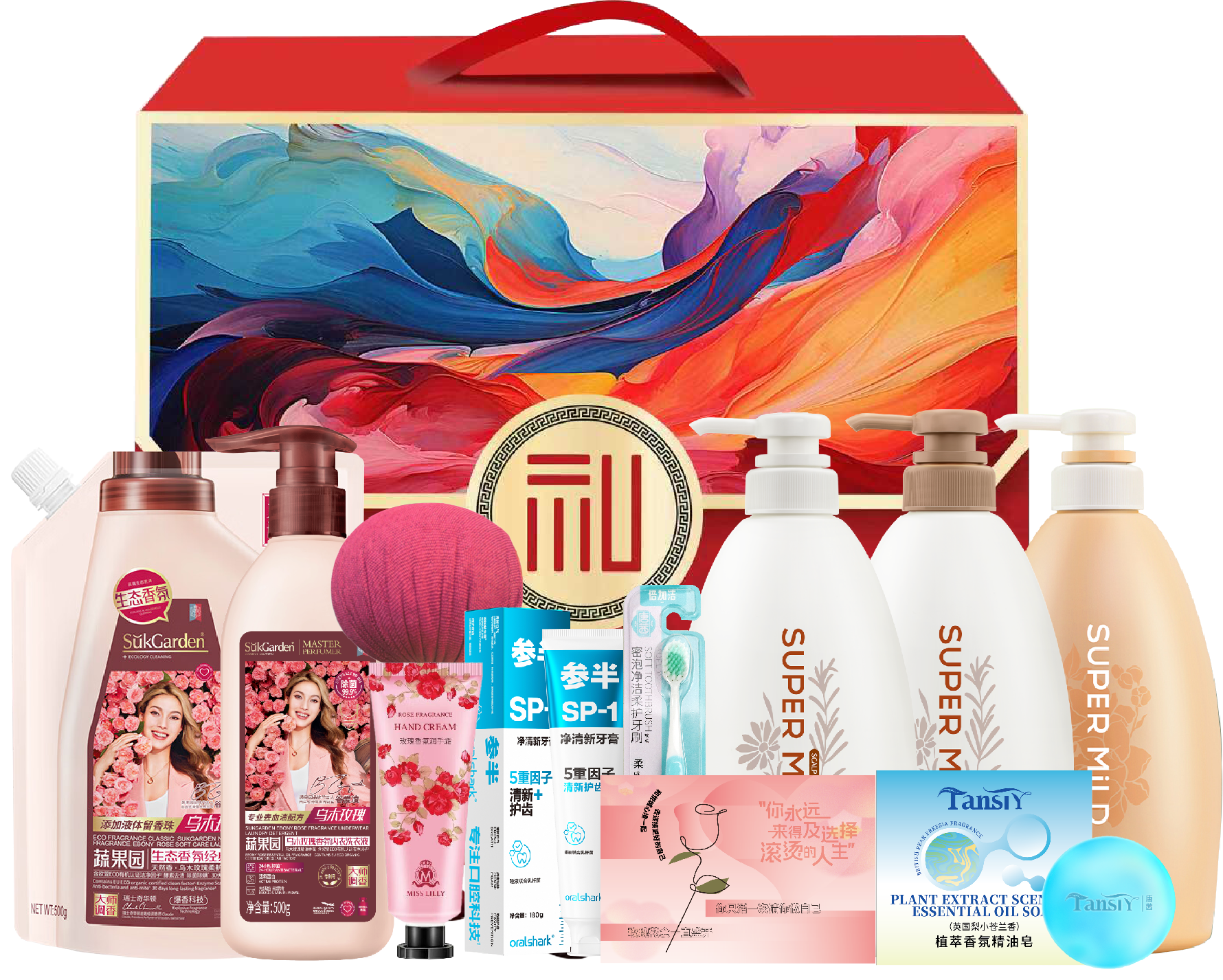 自然堂草木人间礼盒