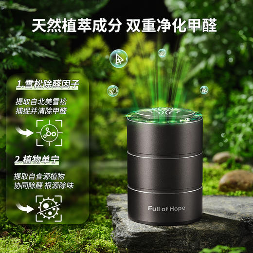 full of hope希望树车载除甲醛凝胶（100g*4） 商品图2
