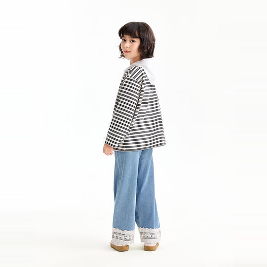 【实体店同款】女童长袖针织衫春季新款安奈儿童装AG611113 商品图5