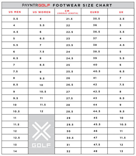 PayntrGolf 美巡PGA球星JASON DAY入主代言品牌 PAYNTR X 003FF男士高尔夫球鞋(不退不换,未使用有瑕疵可退换）) 商品图7
