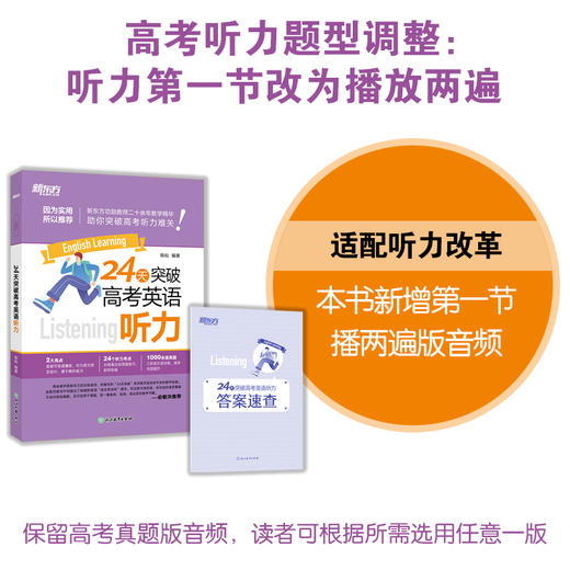 24天突破高考英语听力 商品图3
