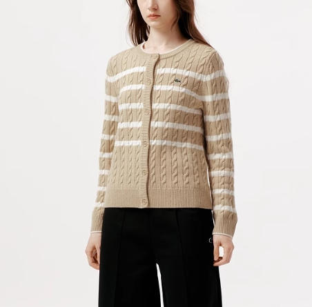 LACOSTE法国鳄鱼女毛衫AF2514-987PT 商品图0