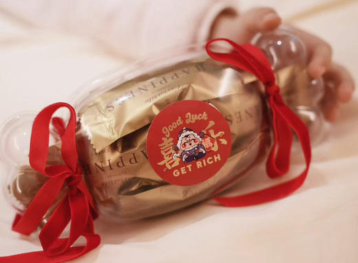 【糖果碰碰盒】一个个红通通金灿灿的大糖果，哪个小朋友能不爱（妮好甜限定手工酥盒，市面无售！（土蜂蜜山楂软酥6枚、坚果种子花生酥5枚、低糖太妃酥4枚，手作美味错过难寻）仅300份，售罄补不到系列 商品图2