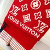 YP74-路易威登LV顶级图案山羊绒混纺毛字母花卉3D提花长巾披肩（DSX） 商品缩略图9