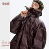 BJHG不计后果立领羽绒服男款冬季2025新款加厚宽松潮牌PU皮外套女 商品缩略图2