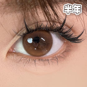 #AMBER GOD 琥珀棕 14.2mm 【1片装】舒适推荐 / 半年抛