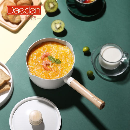 戴德Doris多丽斯16CM单柄奶锅(米白色)HW021-2 商品图2