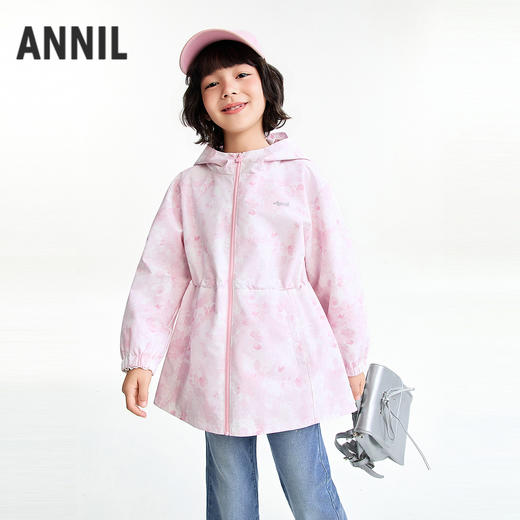 【实体店同款】女童梭织外套春季新款安奈儿童装AG615106 商品图2