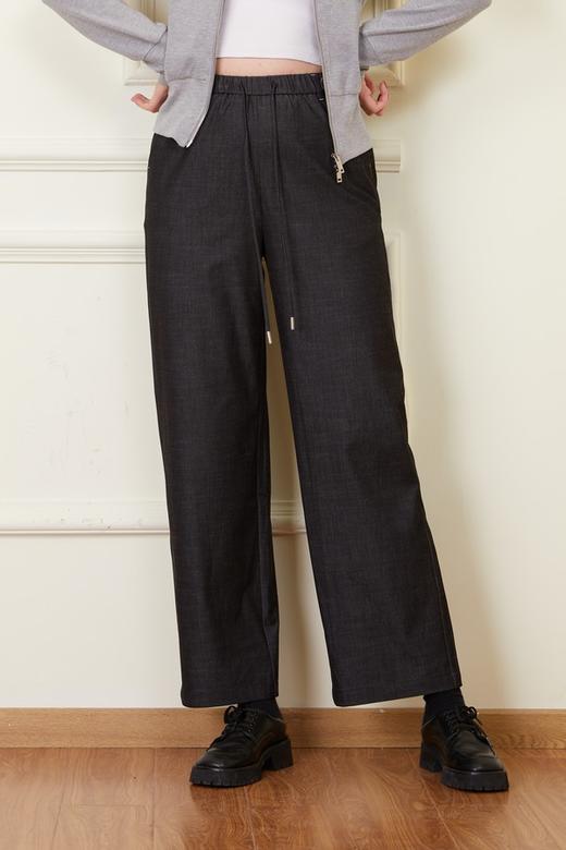 Kai & Kiera 垂感宽松休闲百搭直筒裤 22100 商品图0