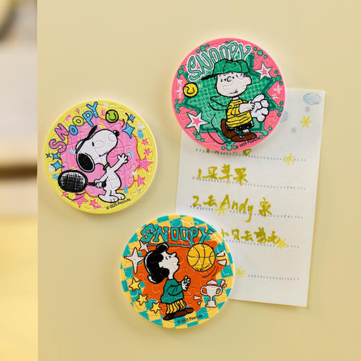 16片 磁铁盲盒拼图 D1712 运动时刻 商品图1