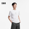 森柔|森马短袖T恤男夏季渐变精致质感字母印花上衣休闲百搭套头衫 商品缩略图1