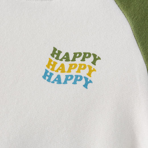 【10A抗菌】棉花堂撞色插肩萌趣童装针织圆领卫衣-FA61041 商品图9