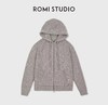 ROMI STUDIO“老钱复古”羊毛混纺夹花立体微A半身裙 RWDSX62251 商品缩略图5