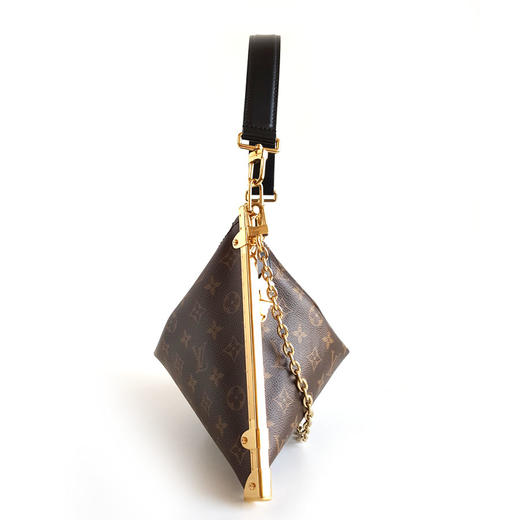 【95新】LV路易威登M12075老花Lucky Trunk手提单肩包链条包女士 170126TJ19 商品图9