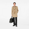 BURBERRY 巴宝莉 男士肯辛顿版型 – 中长款 Heritage Trench 束腰风衣 蜂蜜色 8079388 A1366 商品缩略图7