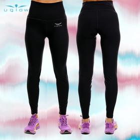 UGLOW高腰抓绒保暖长裤ELEVATE FULL TIGHT女款户外跑步耐磨透气速干松紧带高腰运动长裤（有赠品）