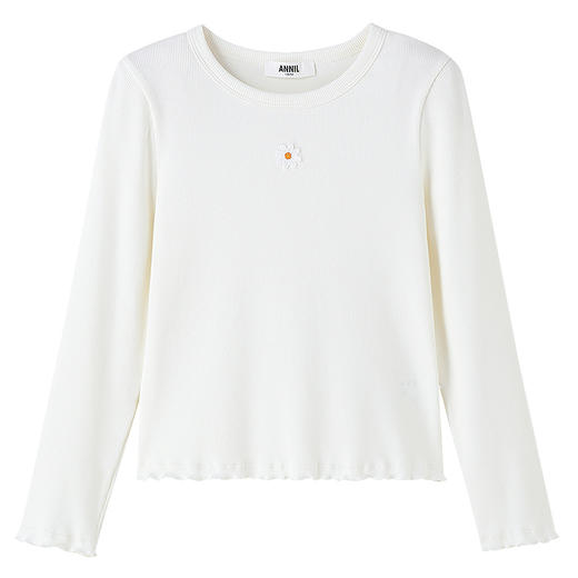 【实体店同款】女童长袖针织衫春季新款安奈儿童装AG611082 商品图5