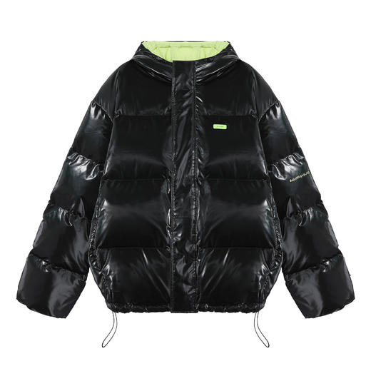 BJHG不计后果甜品鹅绒服女款冬季加厚面包服连帽羽绒服90绒外套男 商品图3