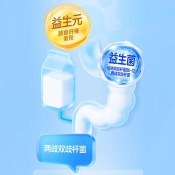 完达山益生元中老年奶粉硒生牛乳0添加白砂糖低GI(新老包装发货)400g 商品图4