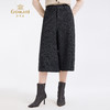 乔万尼新品挺括气质老钱风利落感百搭七分裤ED4F711 商品缩略图1