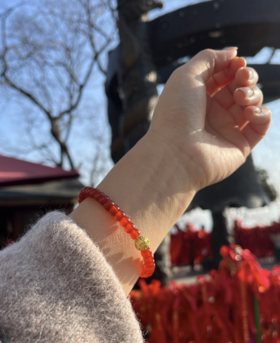 ² 【灵顺寺财神庙】红运招财马年手串 HM02-CRMM-XJJ