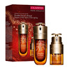 【跨境】Clarins 娇韵诗马年限定套盒（双萃精华100ml+双萃眼霜20ml）效期28年6月-10月随机发 商品缩略图0
