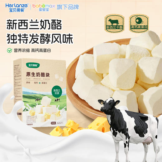 宝贝易餐原生奶酪块20g（5g*4） 商品图3