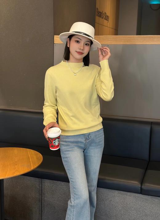 HD5MZ31403#包芯纱基础款百搭打底衫 商品图5