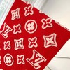 YP74-路易威登LV顶级图案山羊绒混纺毛字母花卉3D提花长巾披肩（DSX） 商品缩略图8