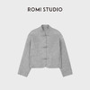 ROMI STUDIO“中式老钱”羊绒羊毛双面呢立领盘扣短外套 RWCWWJ5387 商品缩略图0