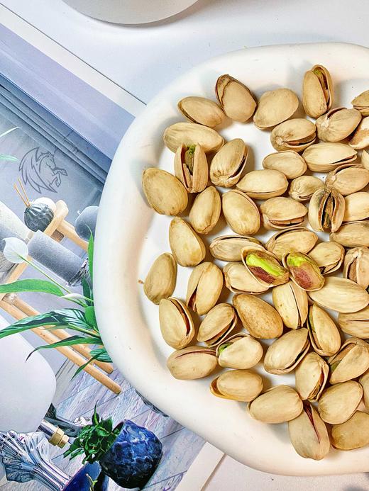 香港楼上坚果开心果450g马年贺岁版不漂白原色盐焗味休闲零食年货 商品图2