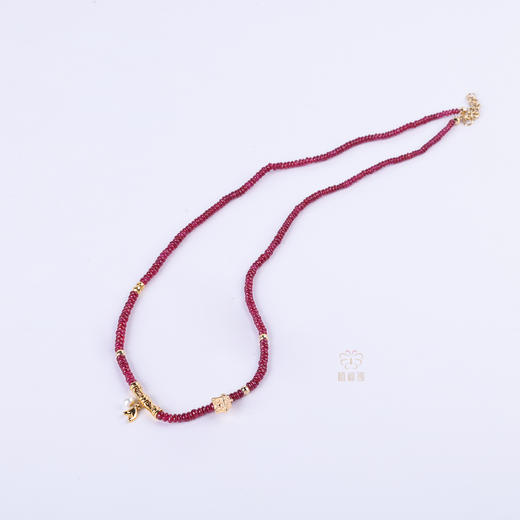 【节节高】红宝石竹节项链   XL12512005 商品图1