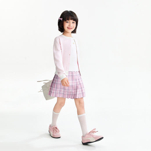 【实体店同款】女童针织开衫春季新款安奈儿童装AG614046 商品图3